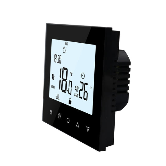 Termostato programable Touch-PRF 78 en blanco o negro