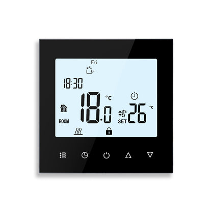 Termostato programable Touch-PRF 78 en blanco o negro