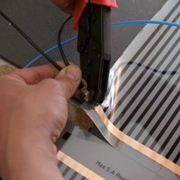 50cm - 120Watt m² infrarood vloerverwarming zonder thermostaat 