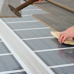 50cm - 140Watt m² infrarood vloerverwarming zonder thermostaat
