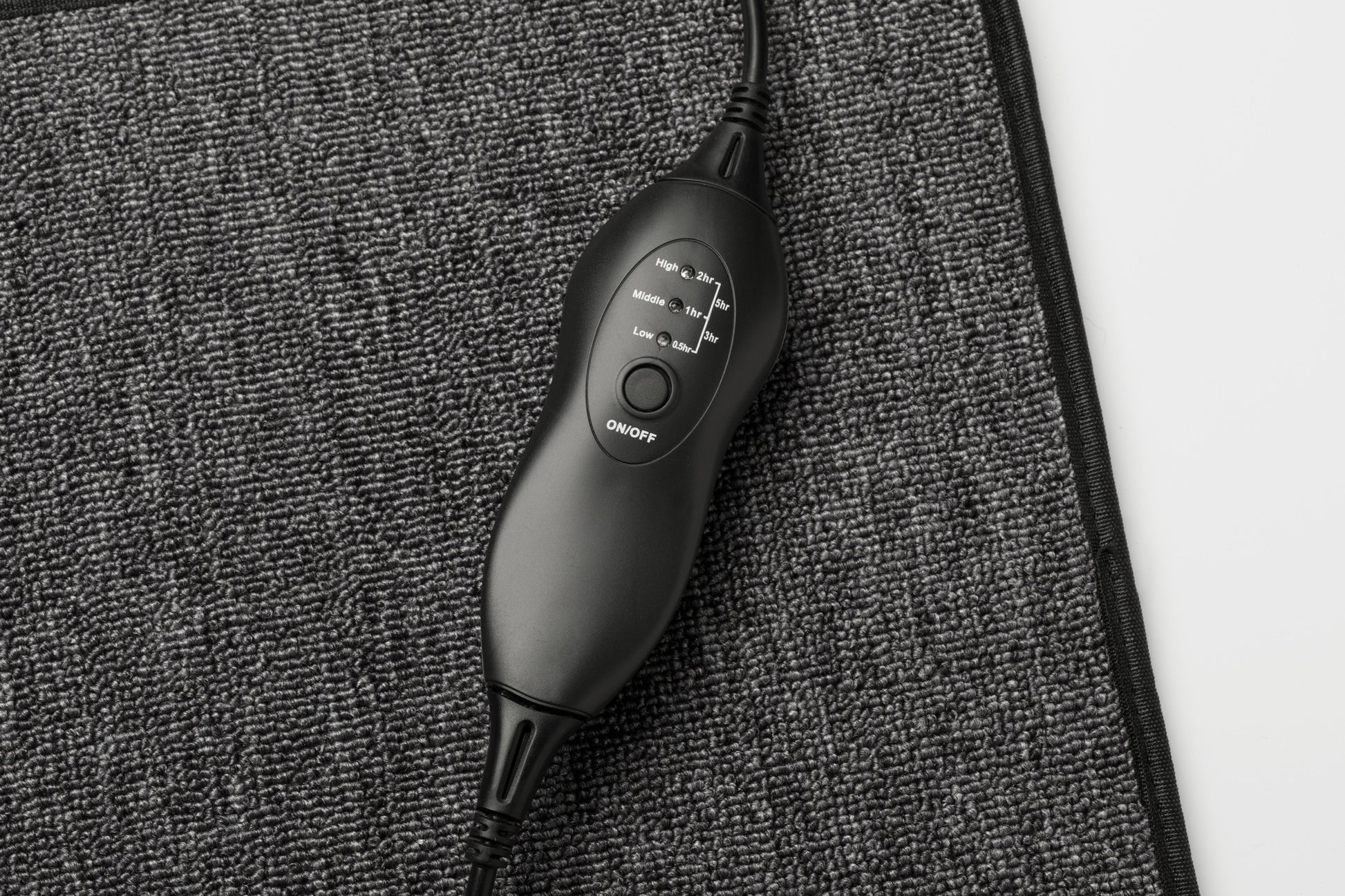 Potencia de la estera térmica regulable con regulador y función de temporizador - V14